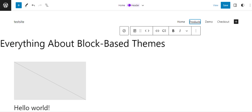 WordPress Block-Based Themes: A Comprehensive Guide to Full Site Editing (FSE) and Its Anatomy 3 Navigation of WordPress FSE