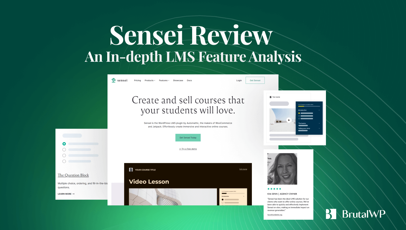 Sensei Review: An In-depth LMS Feature Analysis 11 Sensei Review: An In-depth LMS Feature Analysis
